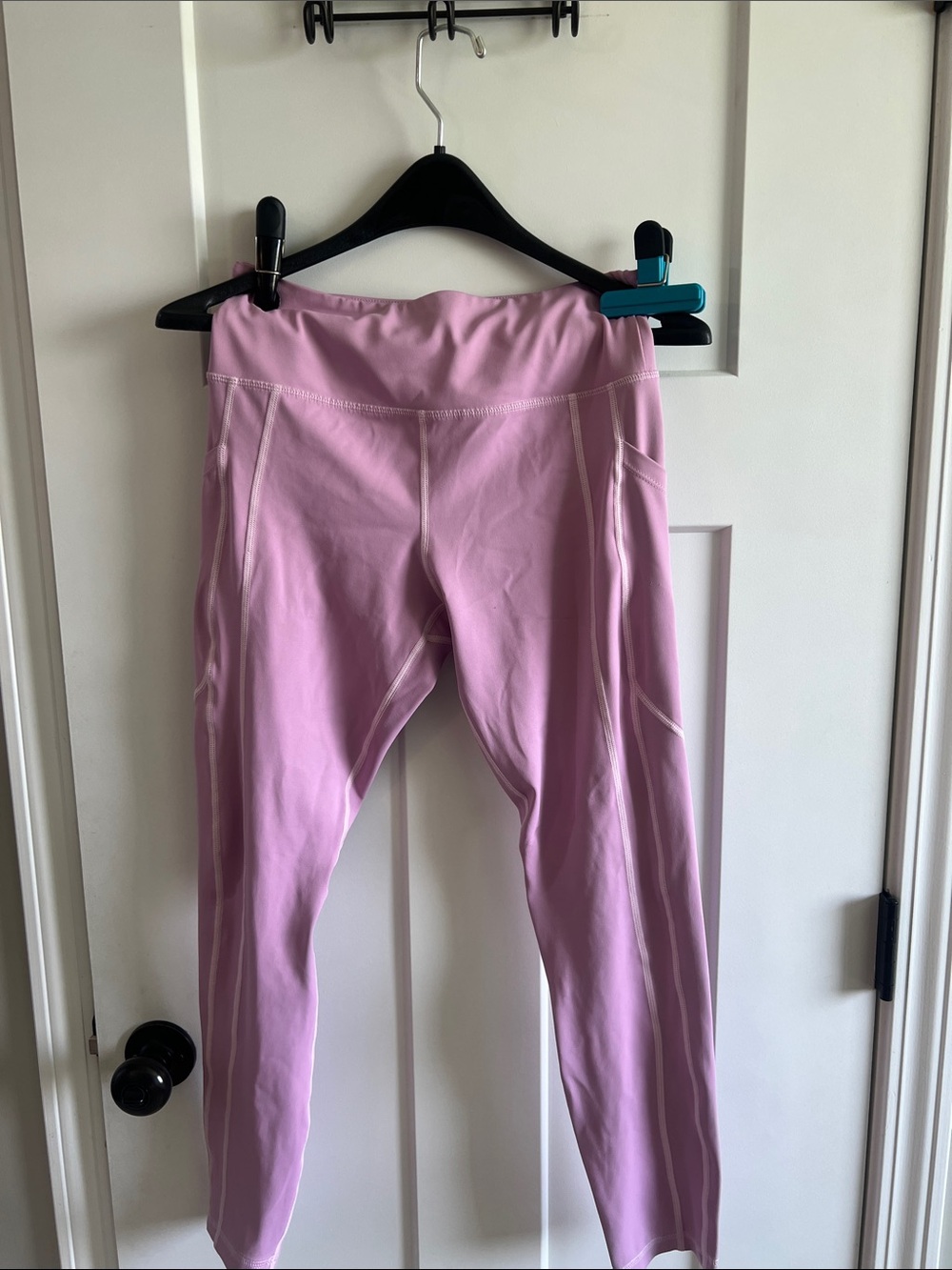 Light Pink High-Rise Performance Leggings